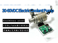 Pompes de liquide de refroidissement électrique de 48 V en acier inoxydable pour la gestion thermique dans le stockage d'énergie