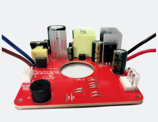 Conducteur sinusoïdal rouge Controller de fan de C.C 12V BLDC d'AC220V