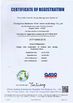Chine Changzhou Bextreme Shell Motor Technology Co.,Ltd certifications
